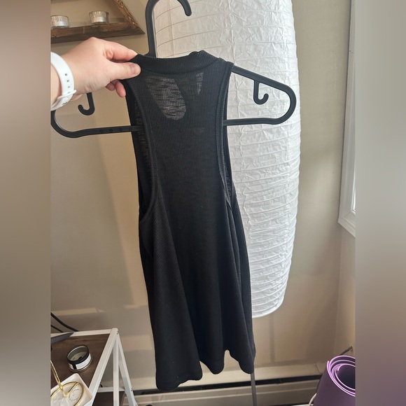 Free People Black High Neck Tank Top - Picture 2 of 5